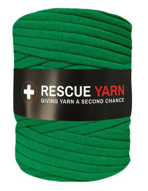 Grass green t-shirt yarn by Rescue Yarn (100-120m)
