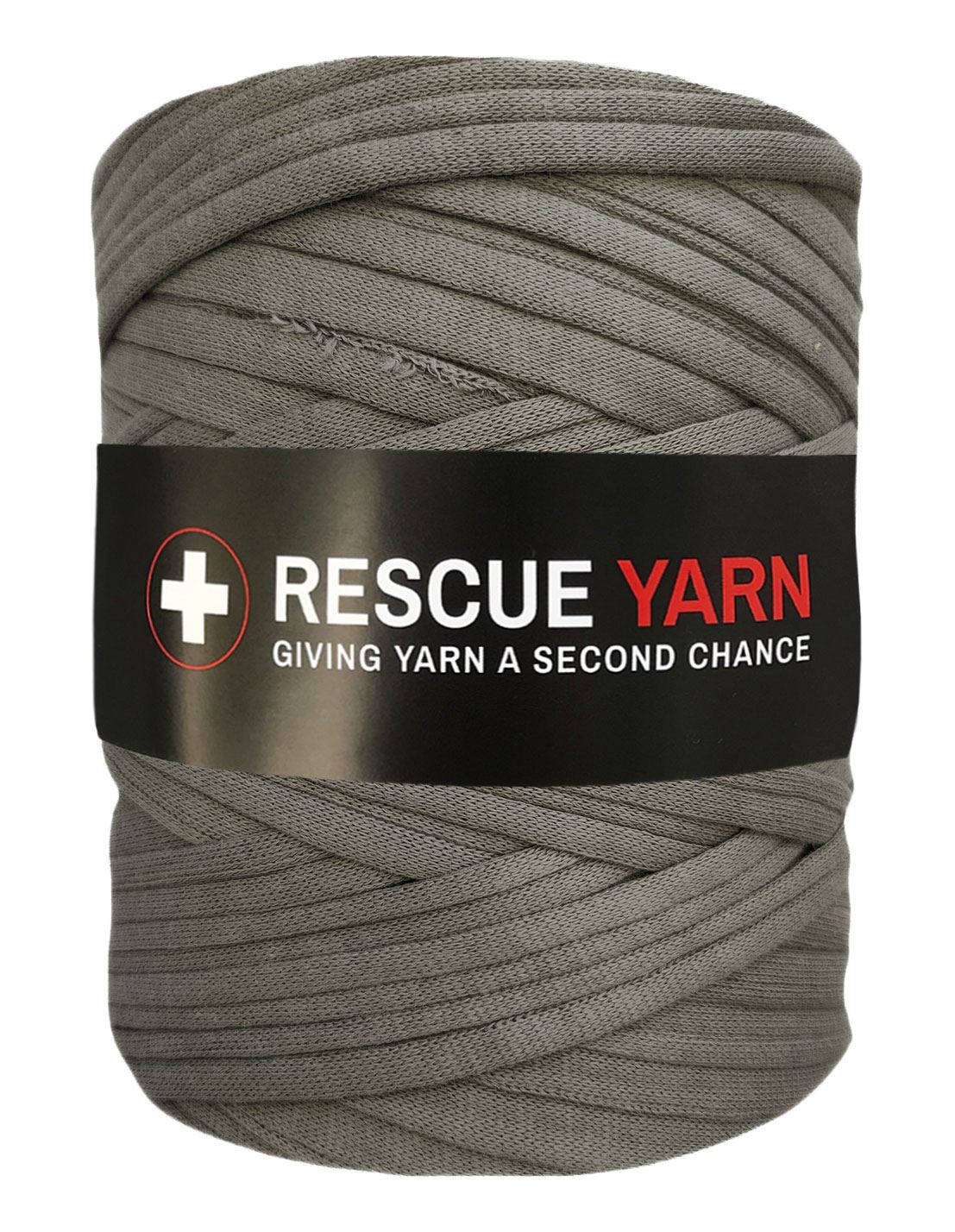 Fossil grey t-shirt yarn by Rescue Yarn (100-120m)