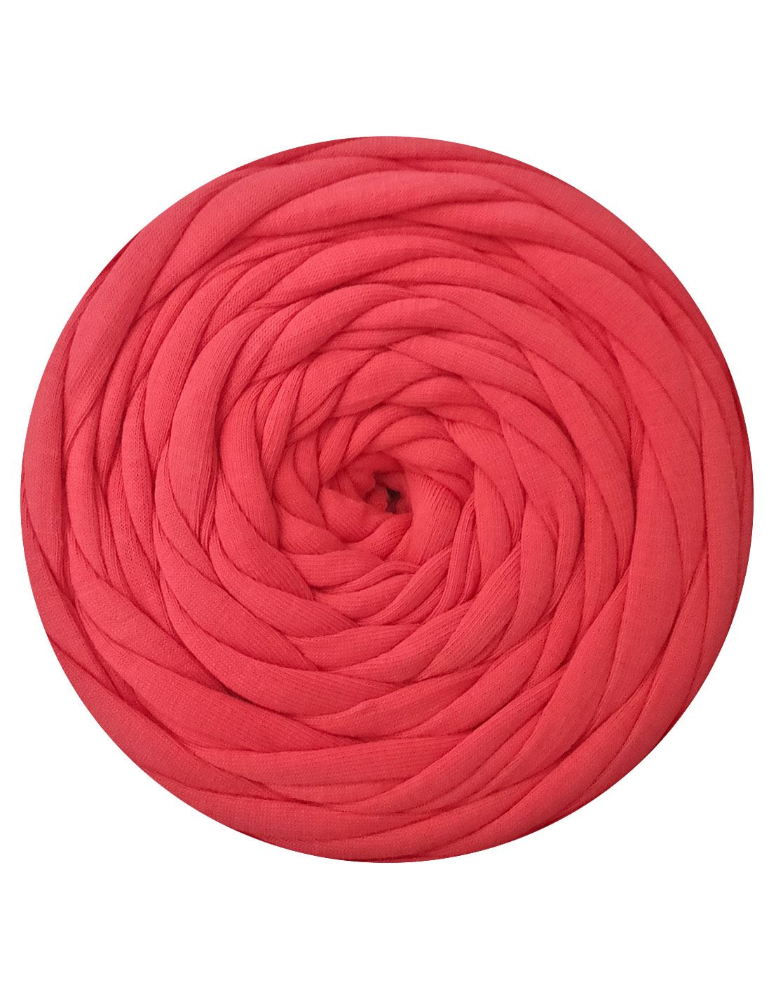 Bright punch pink t-shirt yarn (100-120m)