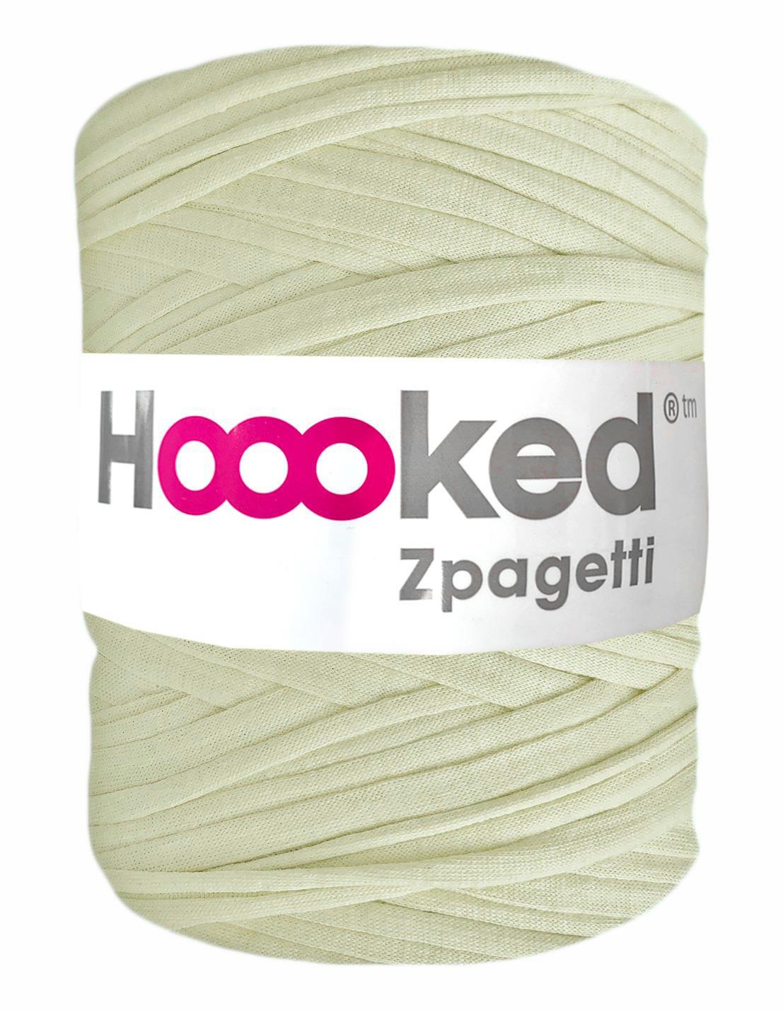 Pale green t-shirt yarn by Hoooked Zpagetti (100-120m)