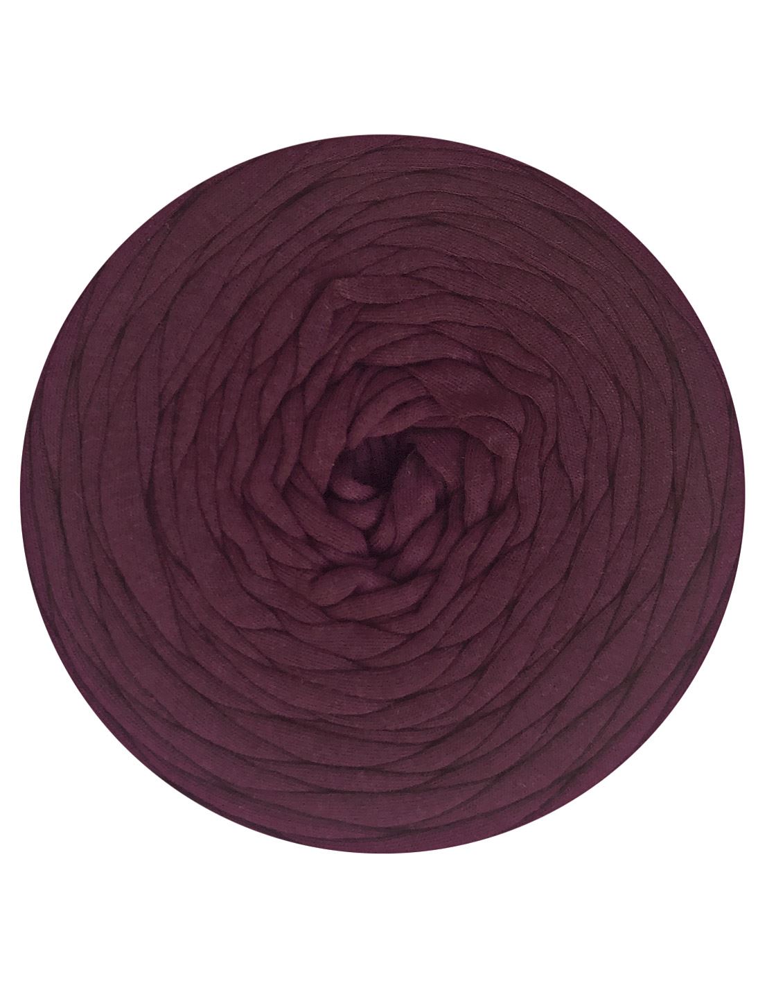 Plum purple t-shirt yarn (100-120m)