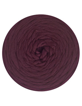 Plum purple t-shirt yarn (100-120m)