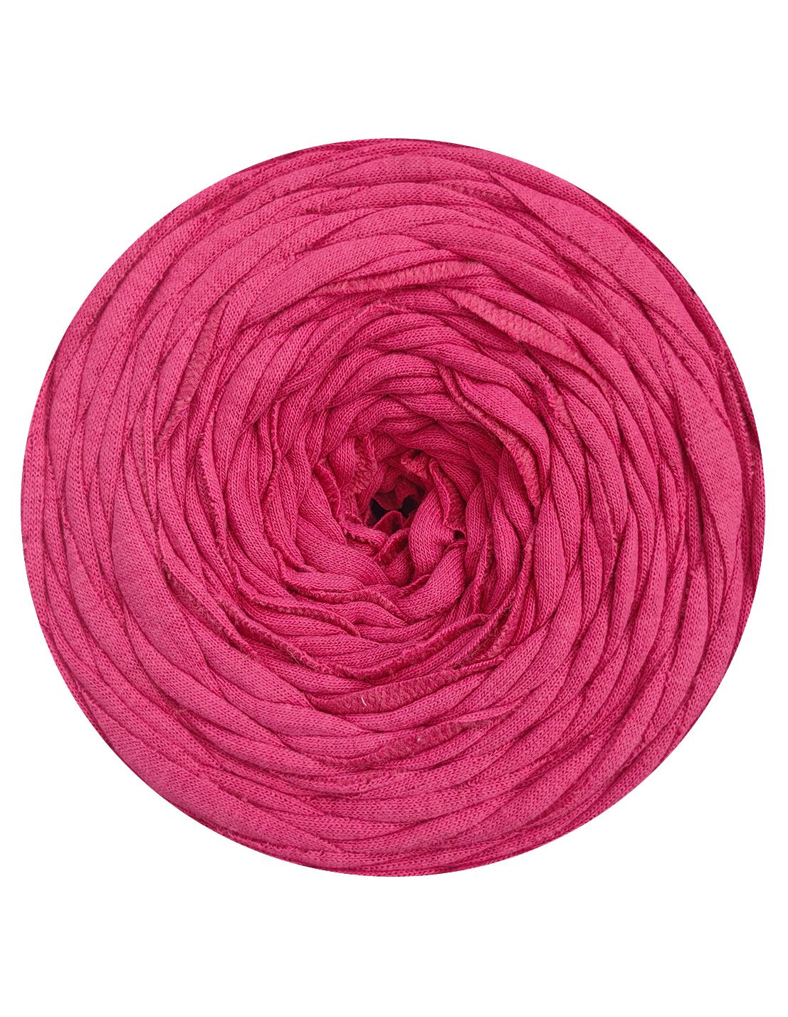 French rose pink t-shirt yarn by Rescue Yarn (100-120m)