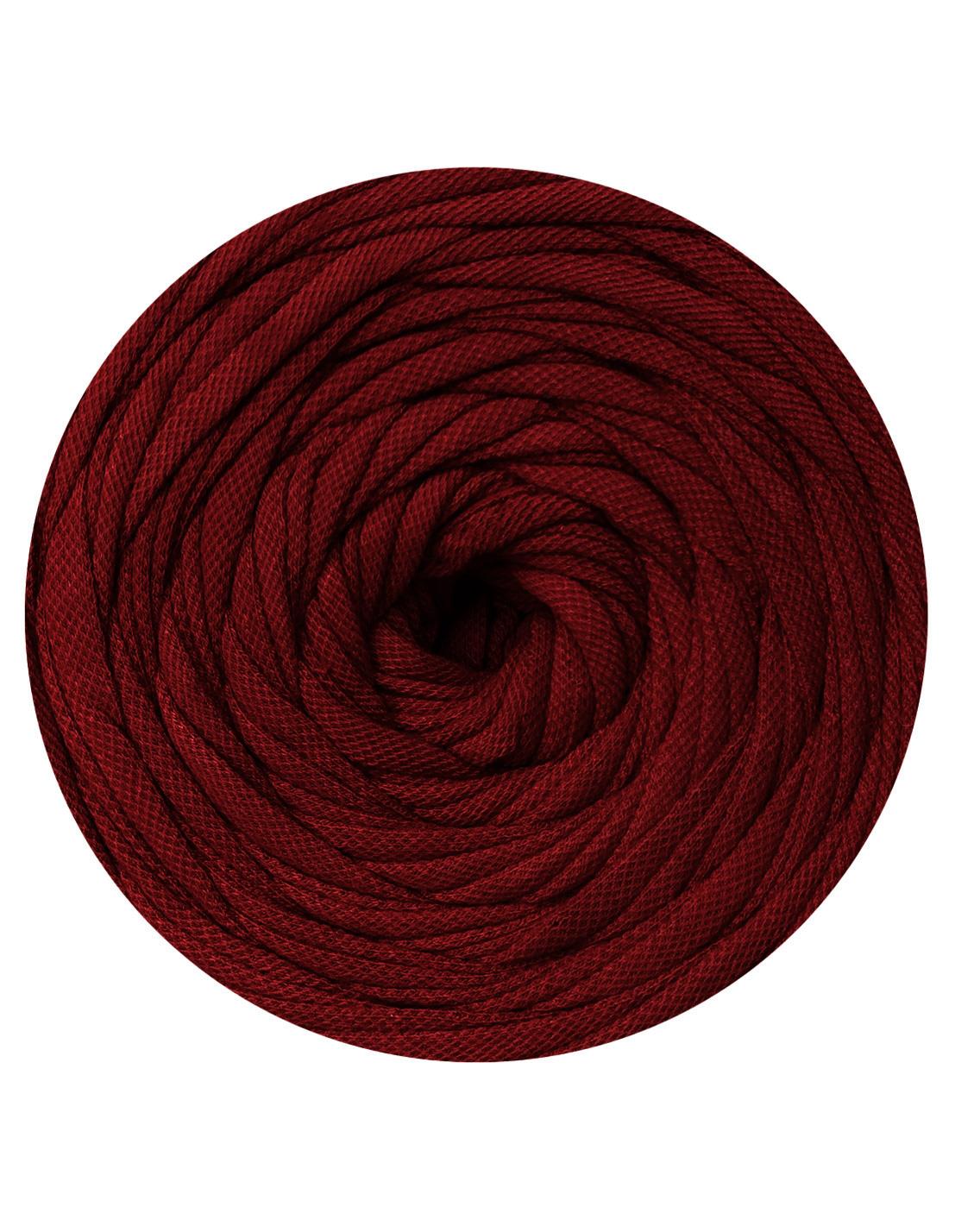 Muted maroon polo t-shirt yarn (100-120m)