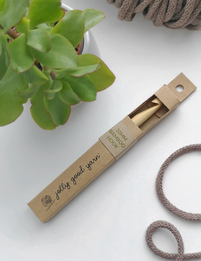 10mm Bamboo Crochet Hook