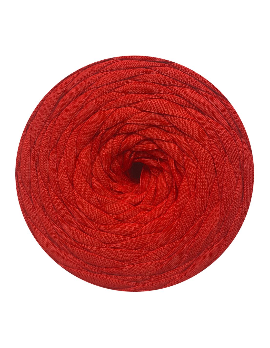 Lipstick Red Jersey Be Good t-shirt yarn by Wool and the Gang (500g)