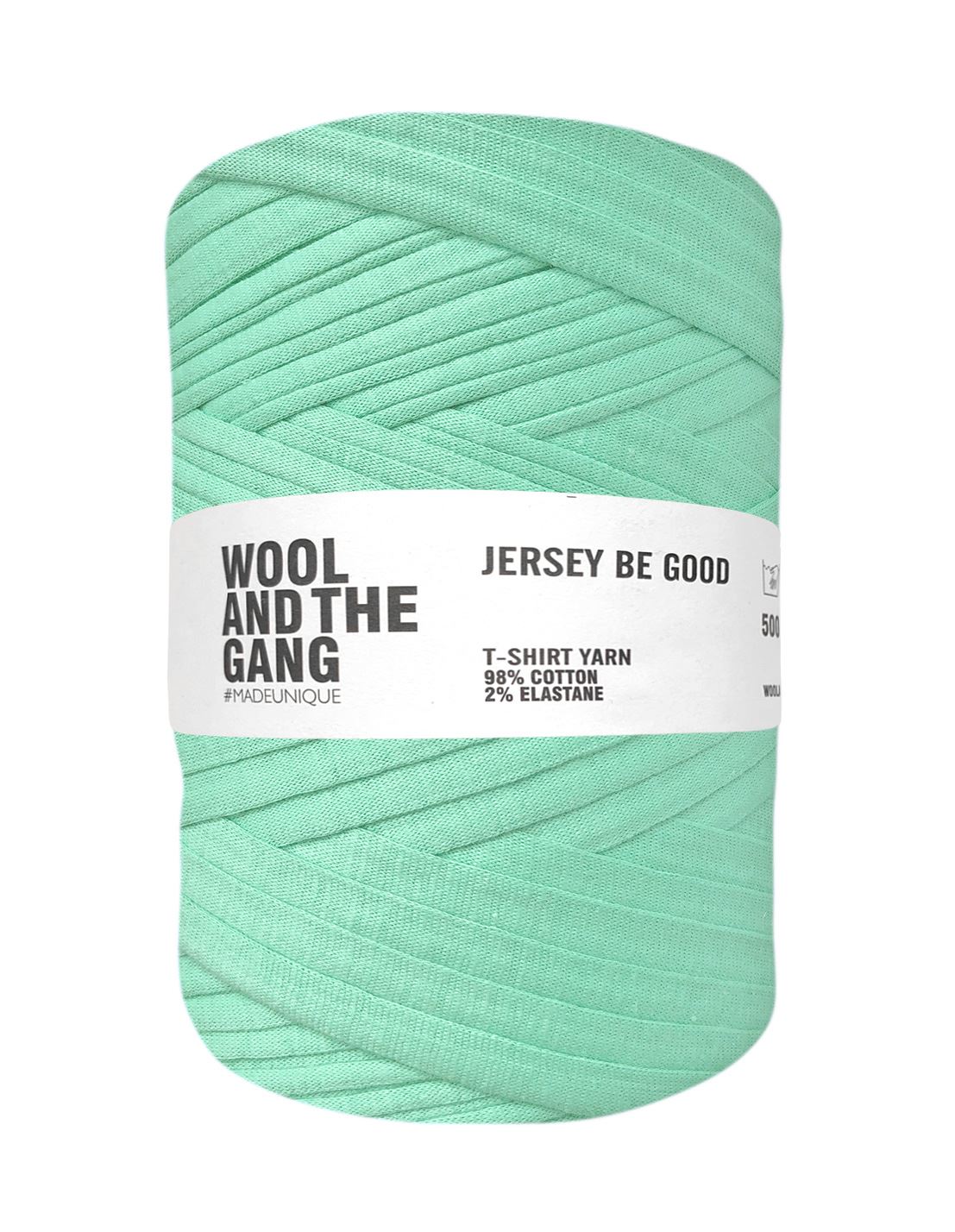 Sea Foam Jersey Be Good t-shirt yarn by Wool and the Gang (500g)