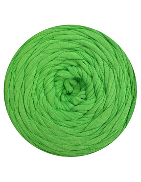Bright green t-shirt yarn by Rescue Yarn (100-120m)