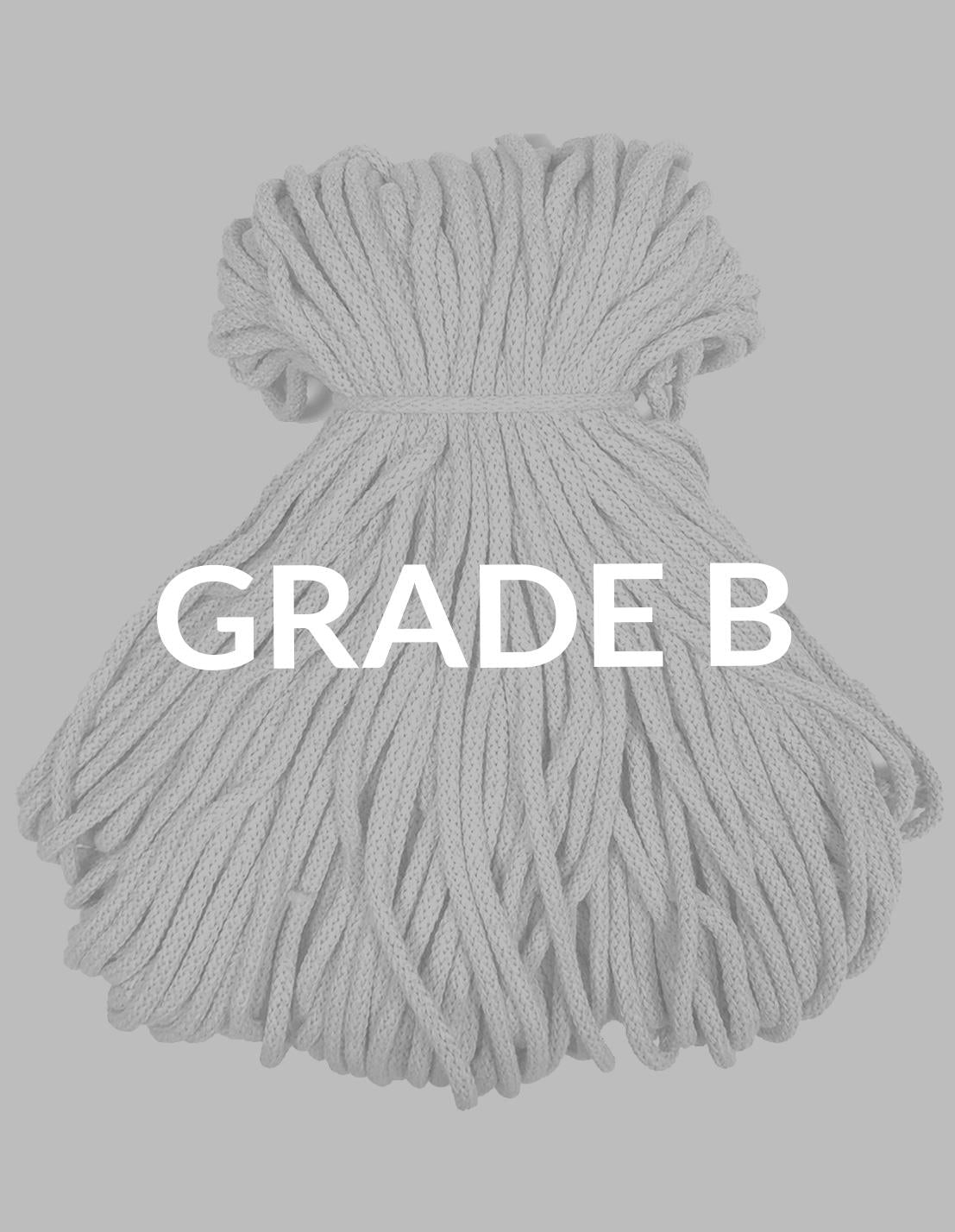 Grade B braided cotton cord (clearance)