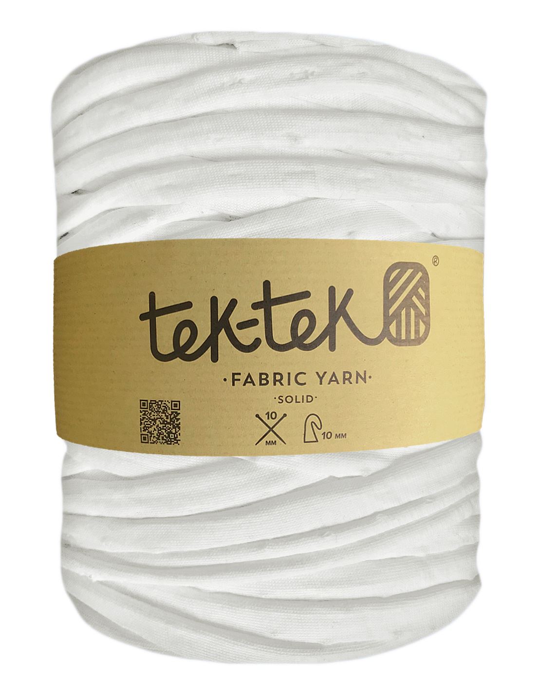 Snow white t-shirt yarn by Tek-Tek (100-120m)