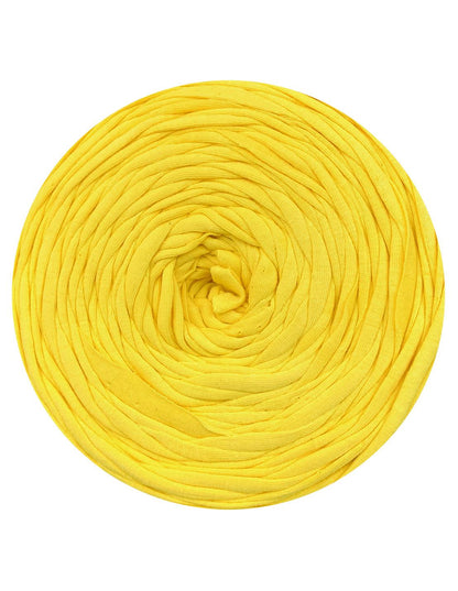 Buttercup yellow t-shirt yarn by Hoooked Zpagetti (100-120m)
