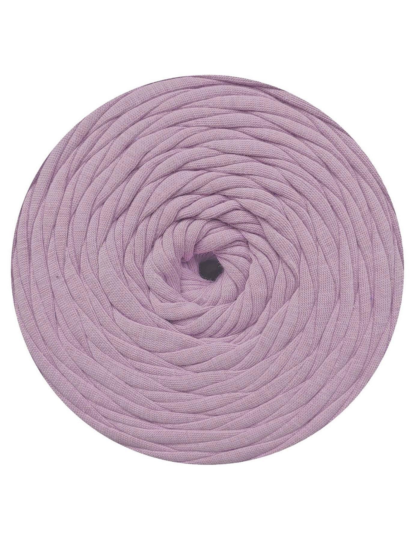 Muted lavendar purple t-shirt yarn by Rescue Yarn (100-120m)