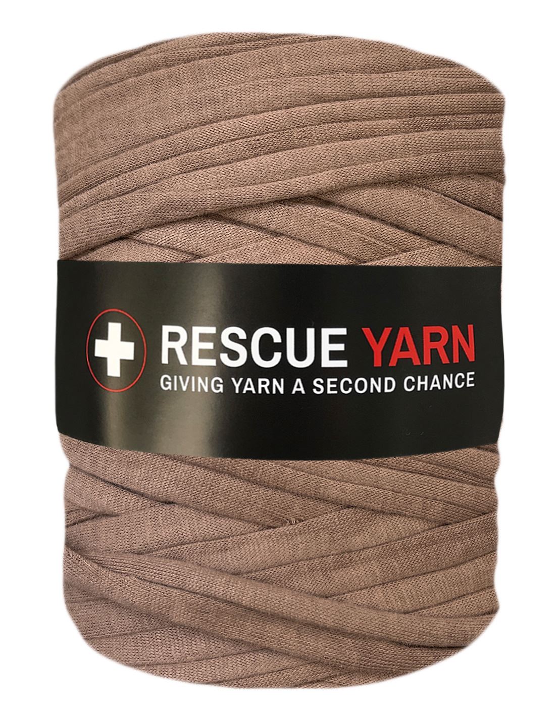 Muted taupe t-shirt yarn by Rescue Yarn (100-120m)