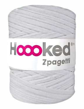 Off white t-shirt yarn by Hoooked Zpagetti (100-120m)