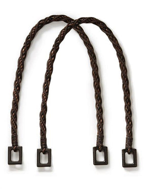 Prym "Isabella" (615163) mixed brown braided bag handles - 62cm