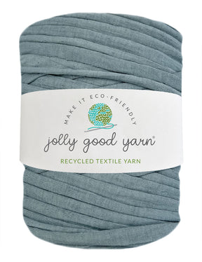 Muted stone blue t-shirt yarn (100-120m)