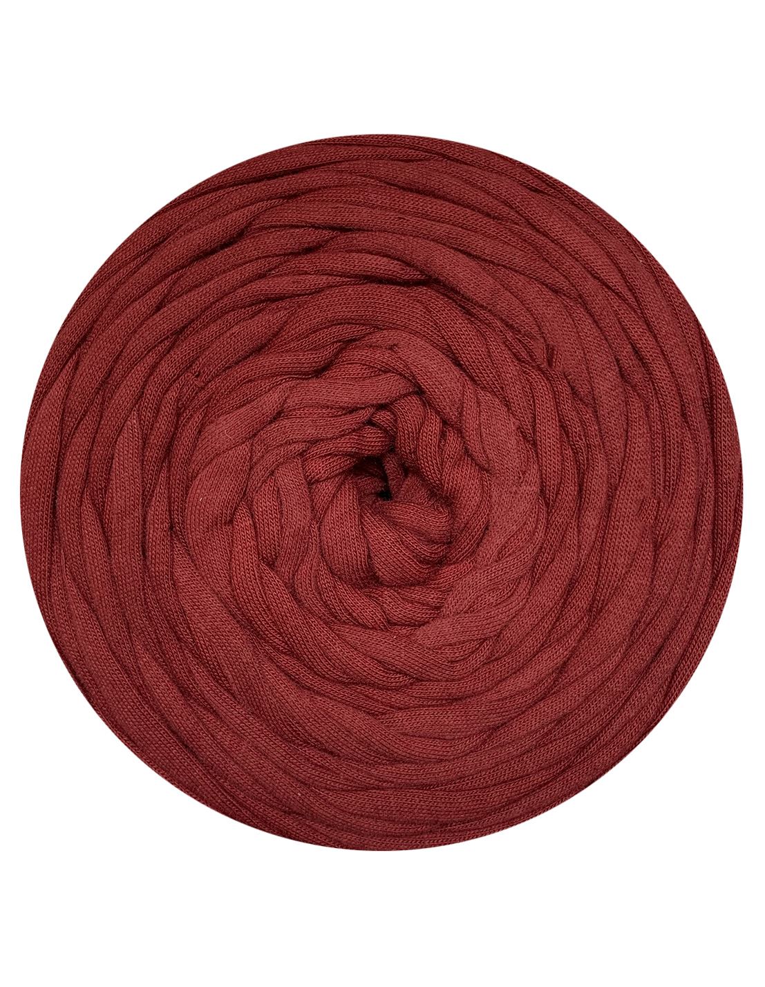 Muted wine red t-shirt yarn (100-120m)