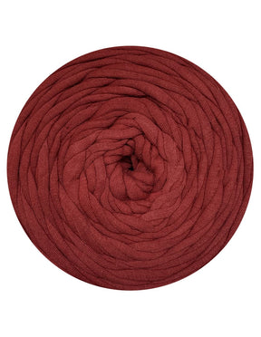 Muted wine red t-shirt yarn (100-120m)