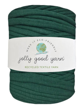 Hunter green t-shirt yarn (100-120m)
