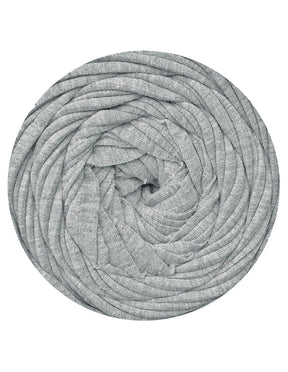Textured back grey t-shirt yarn by Rescue Yarn (100-120m)