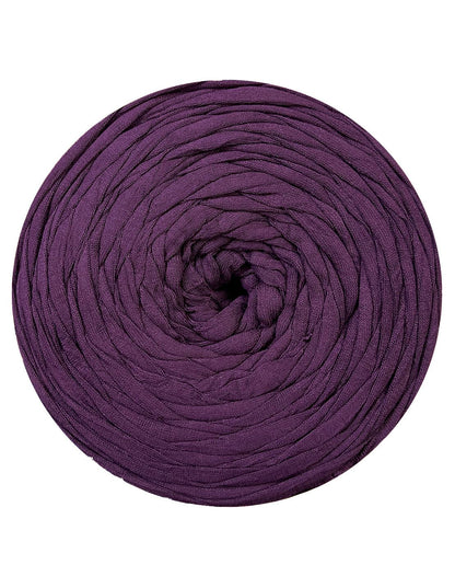 Deep purple t-shirt yarn by Rescue Yarn (100-120m)