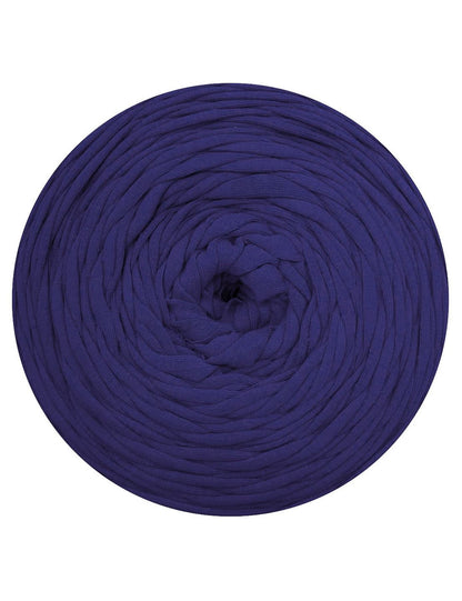 Dark royal blue t-shirt yarn by Rescue Yarn (100-120m)