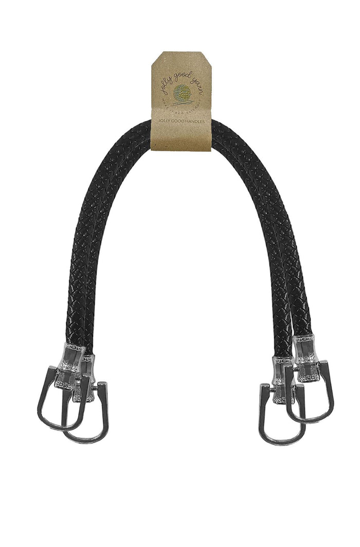 Jolly Good Black Twisted Bag Handles (50cm)