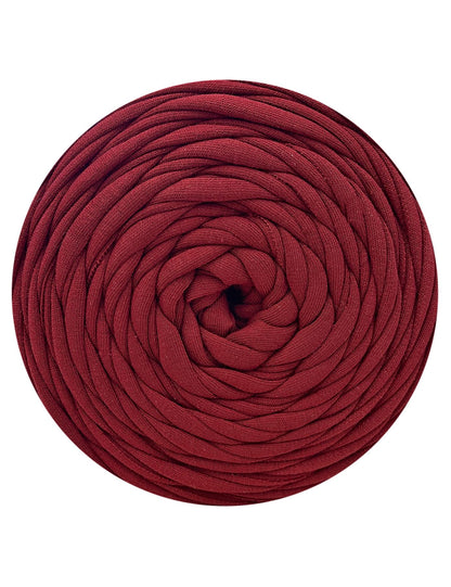 Muted maroon red t-shirt yarn (100-120m)
