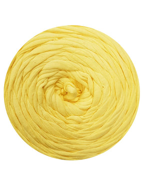 Pale yellow t-shirt yarn by Hoooked Zpagetti (100-120m)