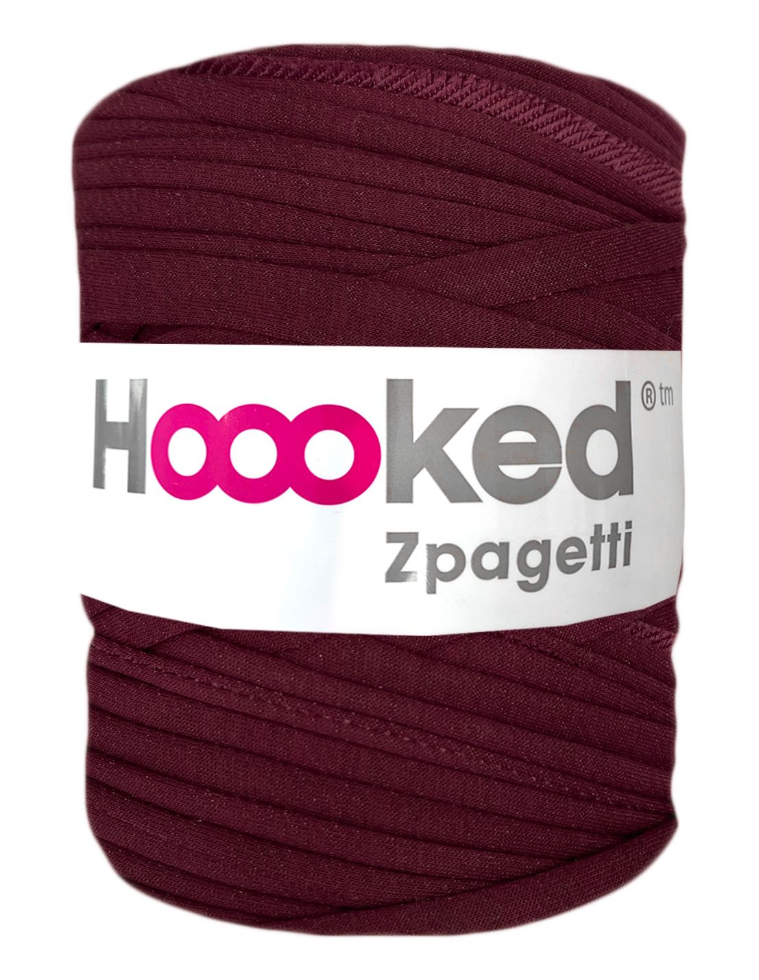 Light garnet t-shirt yarn by Hoooked Zpagetti (100-120m)