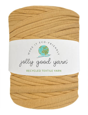 Light mustard yellow t-shirt yarn (100-120m)