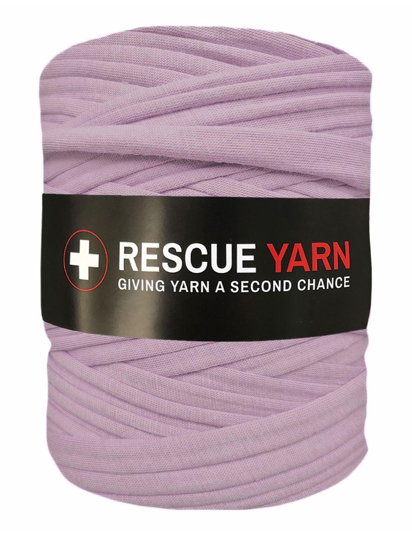 Muted lavendar purple t-shirt yarn by Rescue Yarn (100-120m)