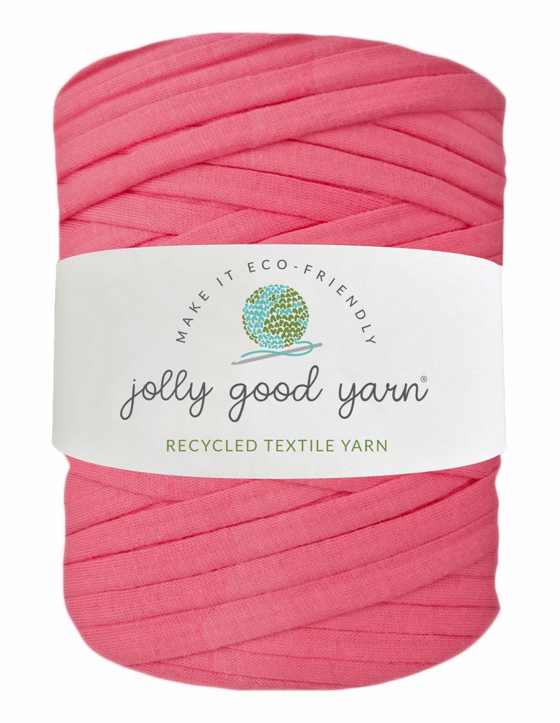 Rouge pink t-shirt yarn (100-120m)