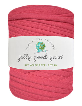 Pale punch pink t-shirt yarn (100-120m)