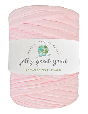 Very pale pink t-shirt yarn (100-120m)