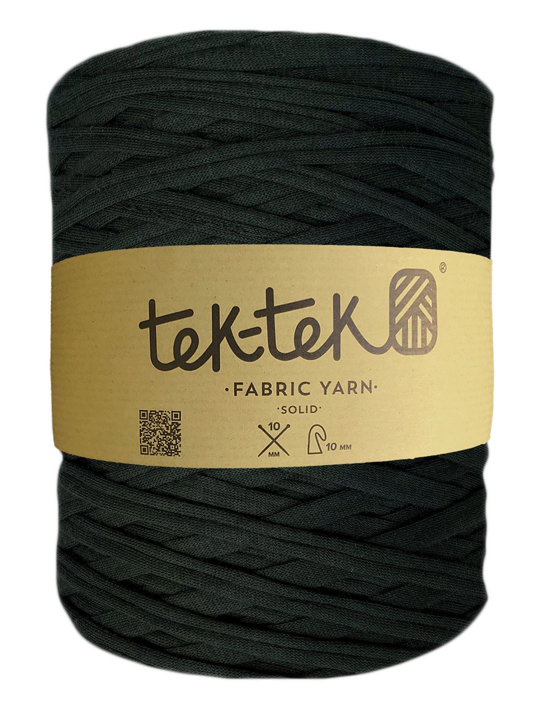 Off black t-shirt yarn by Tek-Tek (100-120m)