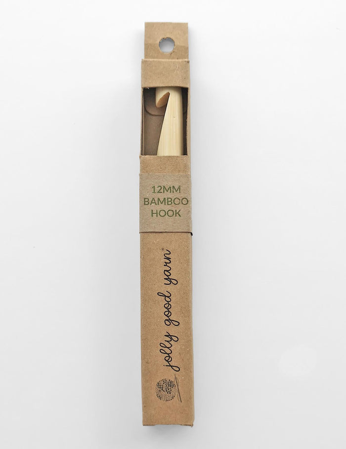 12mm Bamboo Crochet Hook