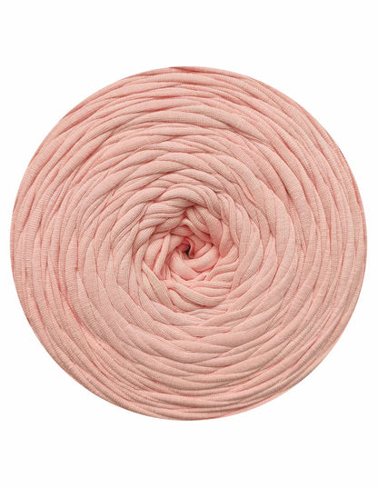 Pale pink t-shirt yarn by Rescue Yarn (100-120m)