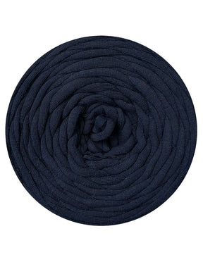 Dark navy t-shirt yarn by Hoooked Zpagetti (100-120m)