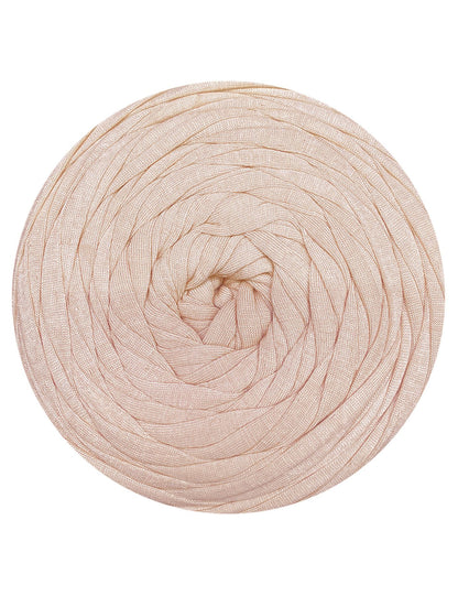Pale salmon pink t-shirt yarn (100-120m)