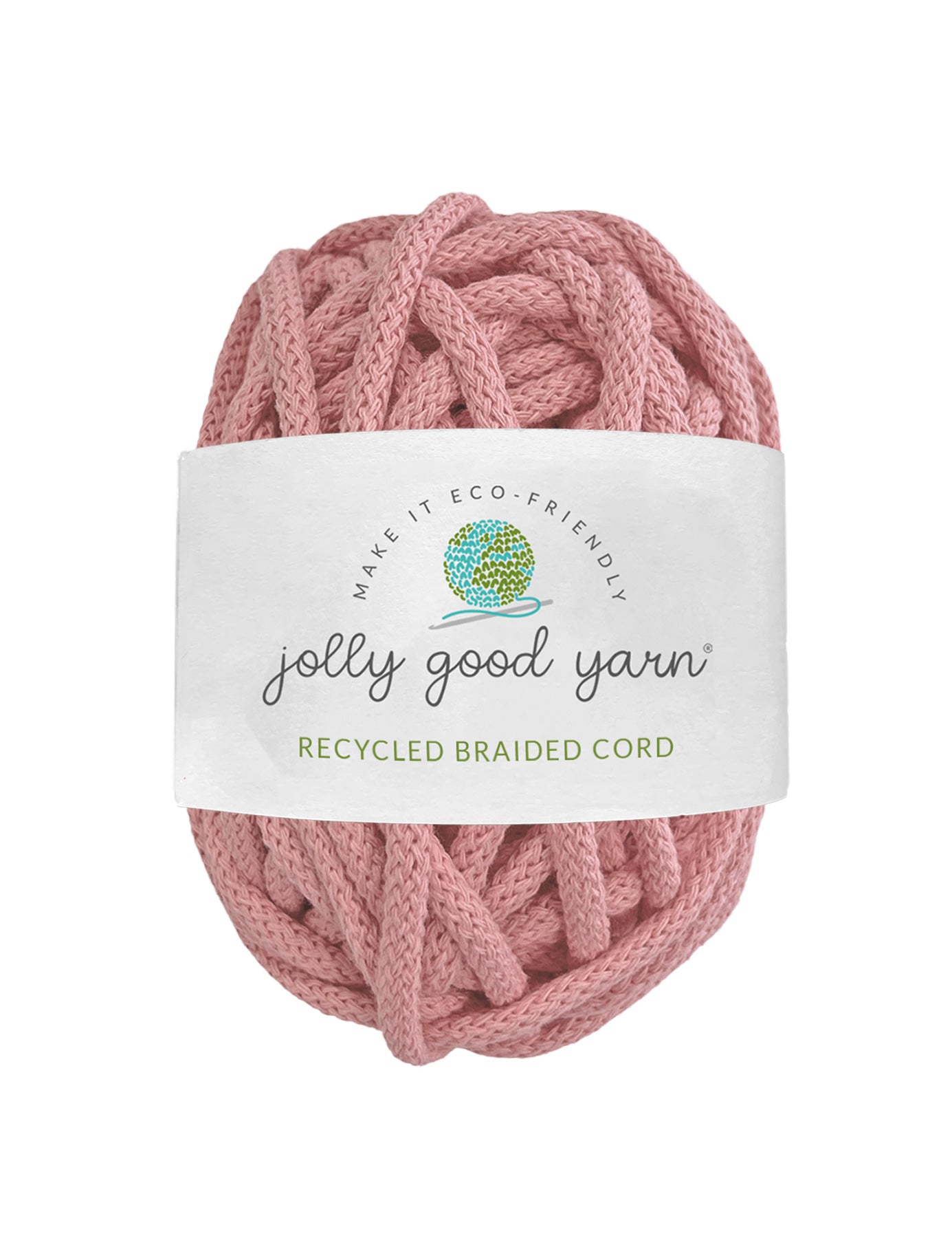 5mm Bideford Pink recycled cotton macrame cord (Seconds)