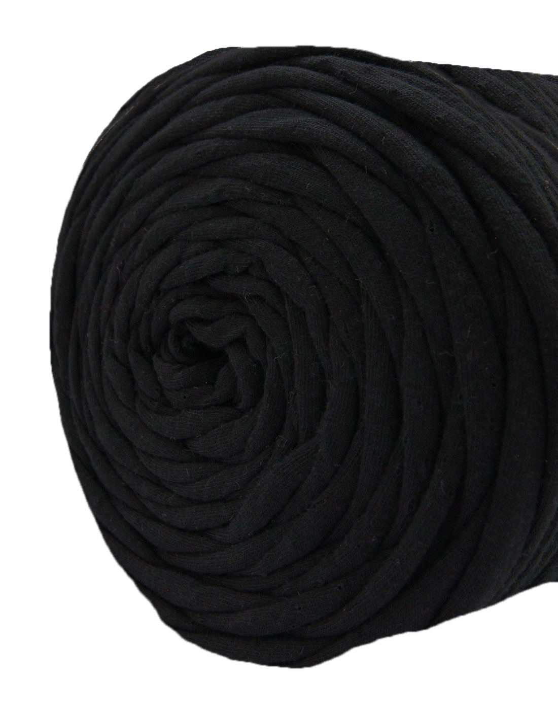 Black t-shirt yarn by Hoooked Zpagetti (100-120m)