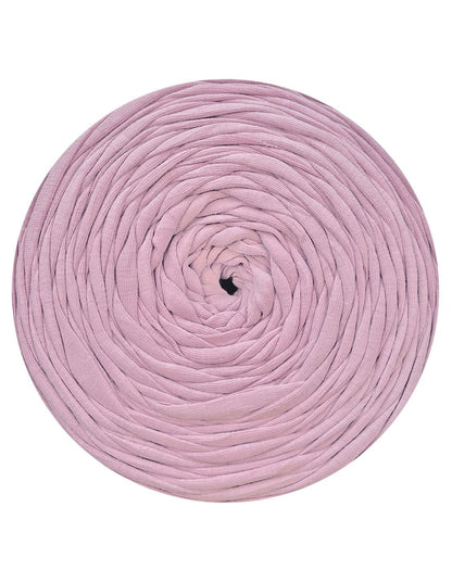 Pale taffy pink t-shirt yarn (100-120m)