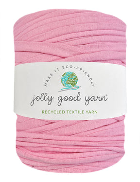 Pale rose pink t-shirt yarn (100-120m)