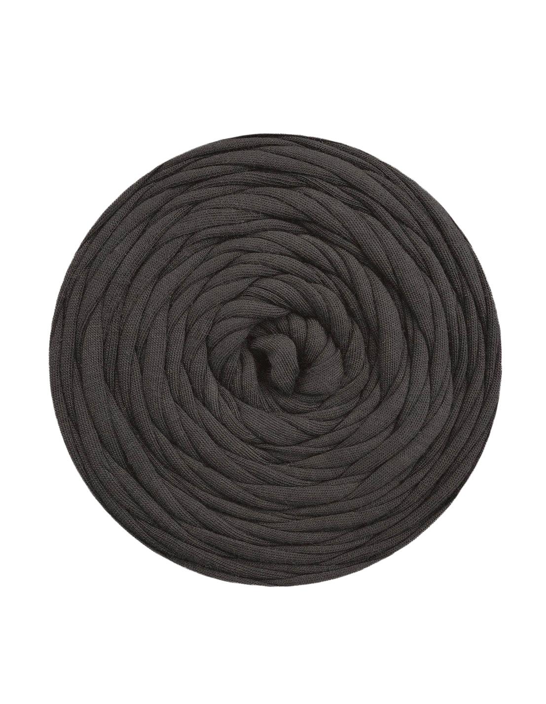 Anthracite grey t-shirt yarn by Hoooked Zpagetti (100-120m)