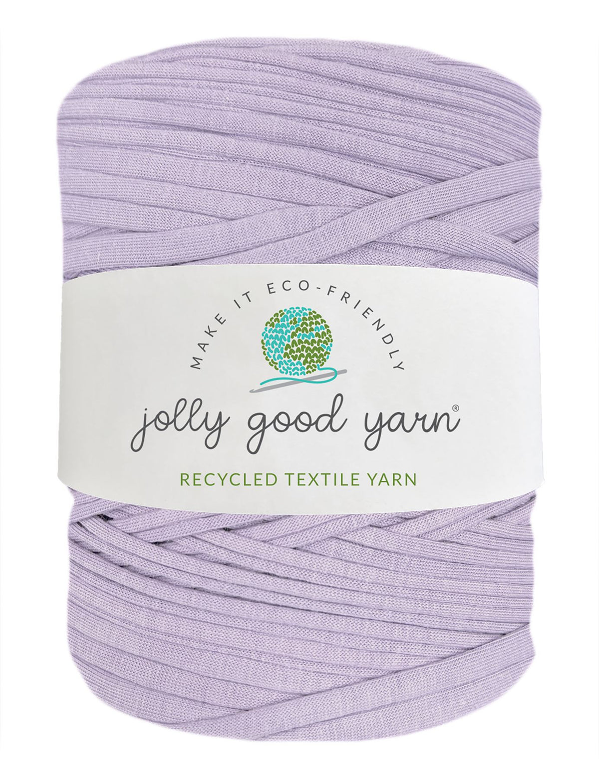 Pale heather purple t-shirt yarn (100-120m)