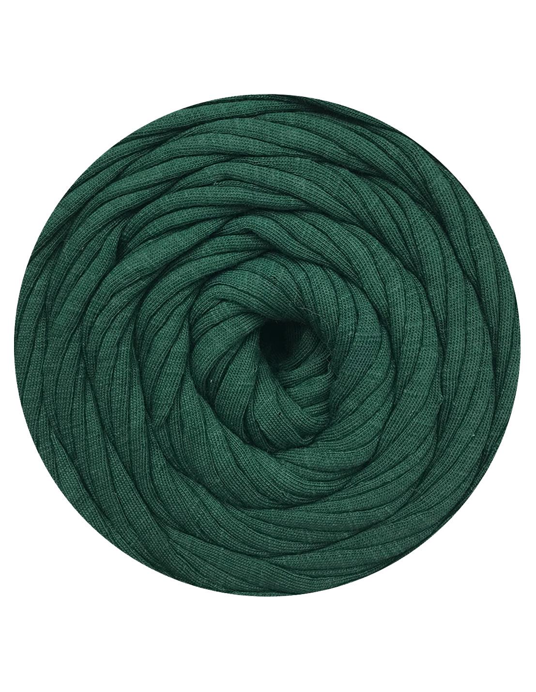 Hunter green t-shirt yarn (100-120m)