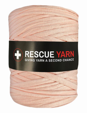 Salmon pink t-shirt yarn by Rescue Yarn (100-120m)