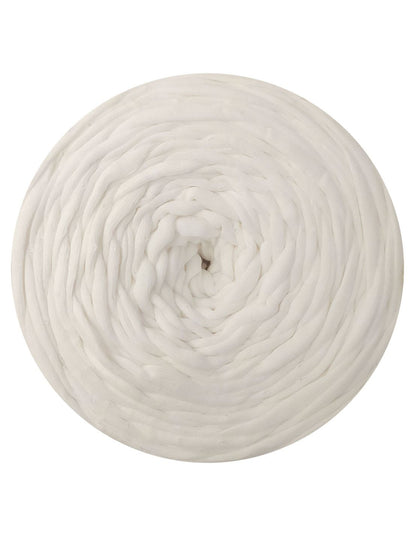 Light cream t-shirt yarn by Rescue Yarn (100-120m)