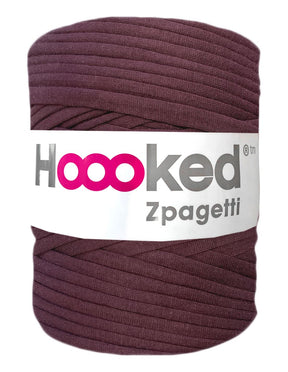 Grape purple t-shirt yarn by Hoooked Zpagetti (100-120m)